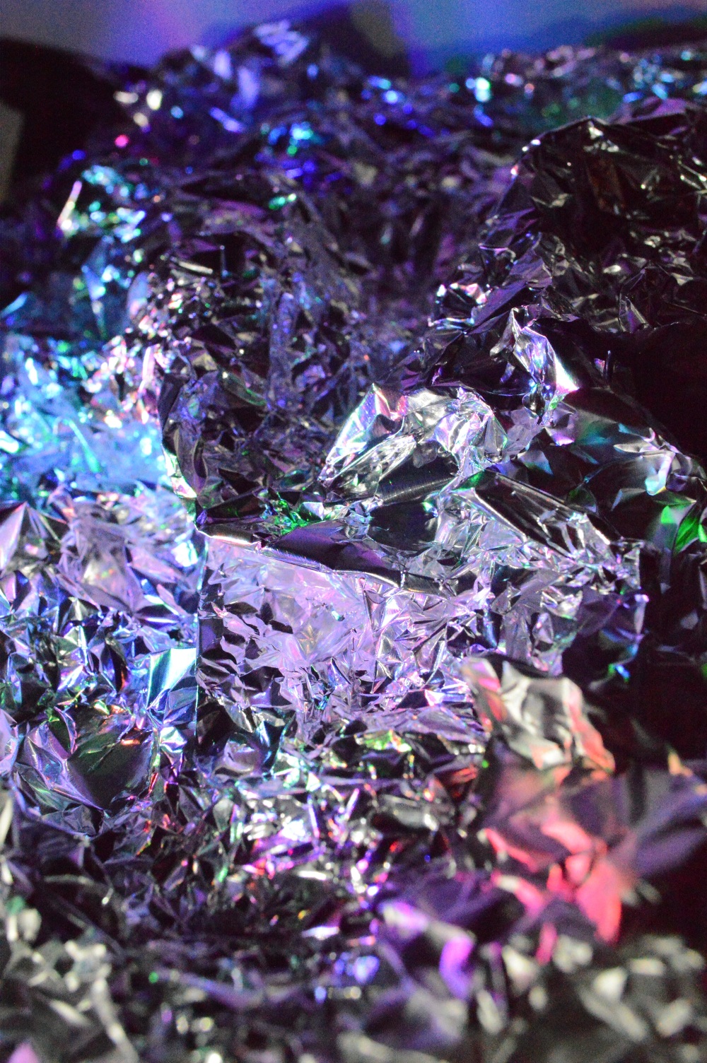 Tin foil light experiments Alexandra Brazier's cargo collective