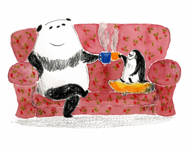 The PERFECT Sofa Fifi Kuo Illustration