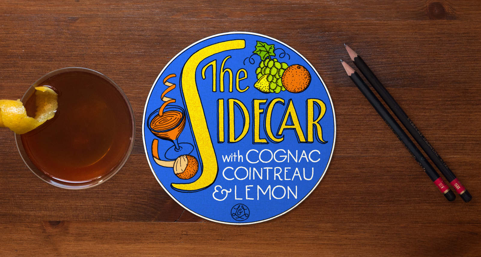 25. THE SIDECAR 1920s Letters and Liquor