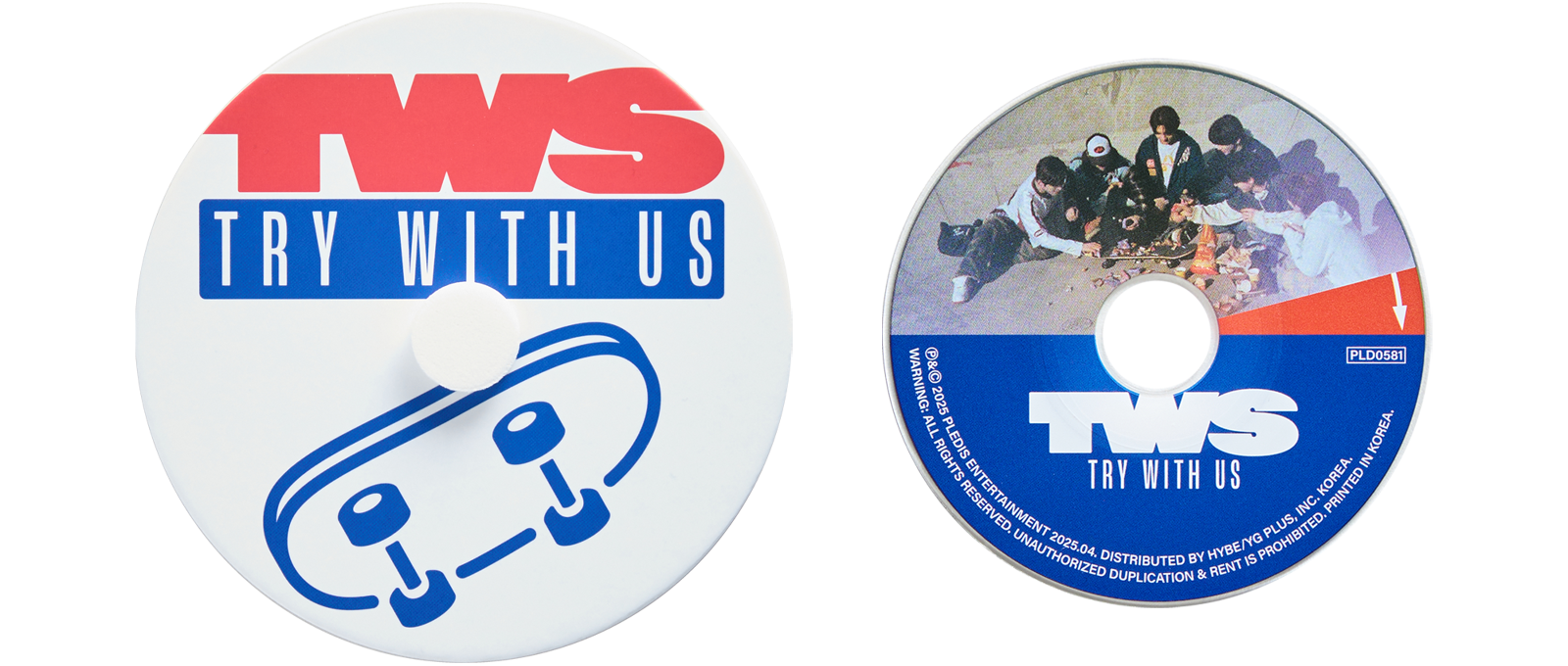 TWS: Album Design for 'TRY WITH US' - Minkee Bae