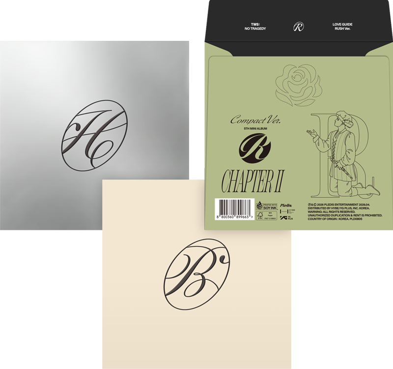 TWS: Compact Album Design for 'NO TRAGEDY' - Minkee Bae