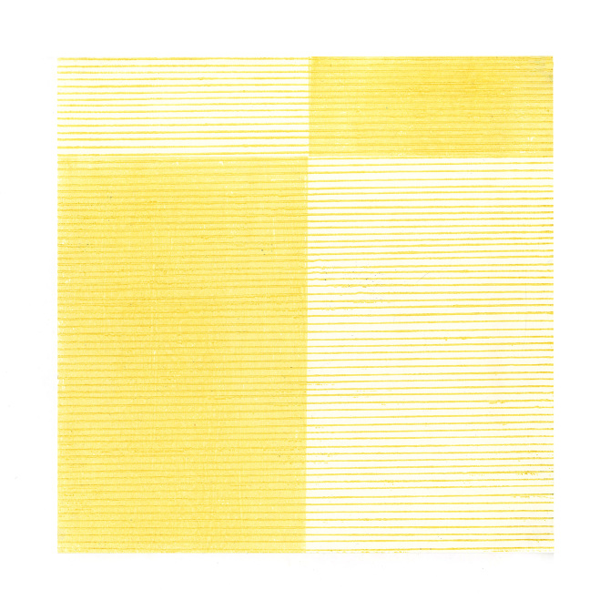 yellow tile Naomi van der Lande