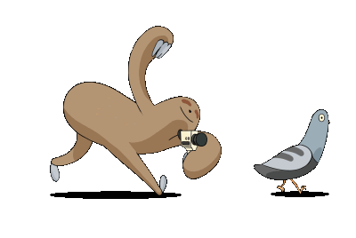 Sloth Racing Gif GIF - SLOTH MOTION
