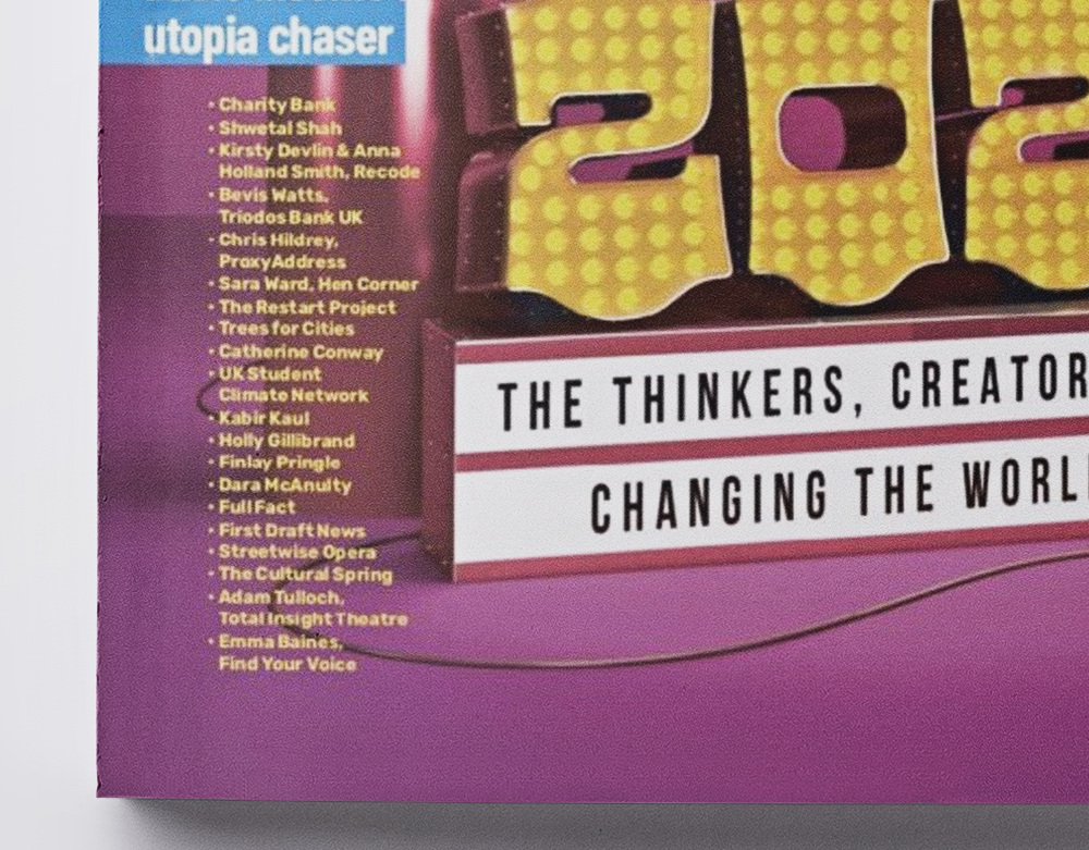 The Big Issue Changemakers 2020 Hildrey Studio