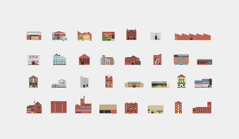 Baltic Triangle Noticeboard - samjonesdesign
