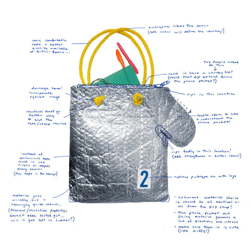 BAG PROTOTYPES 1+2 McCloy + Muchemwa