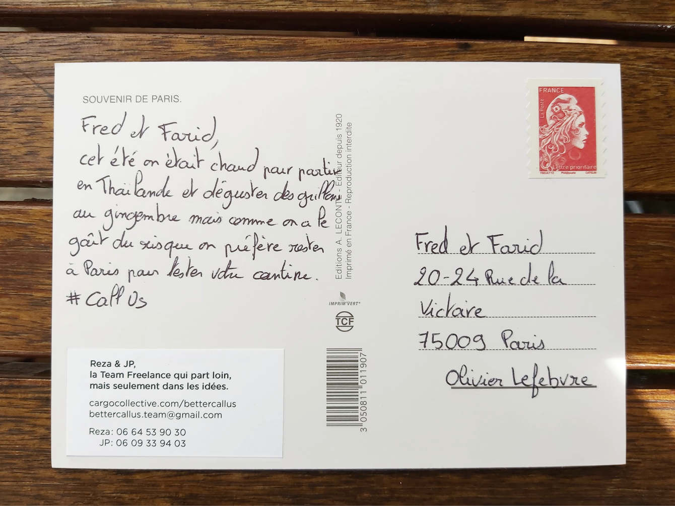 From Paris With Love Better Call Us