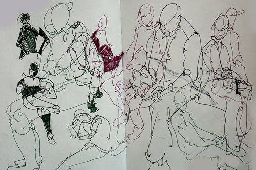 FREE HAND SKETCH - DRAWING CENTER