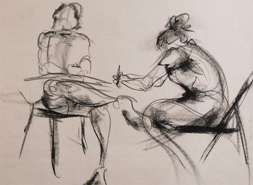 FREE HAND SKETCH - DRAWING CENTER
