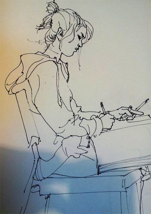 FREE HAND SKETCH - DRAWING CENTER