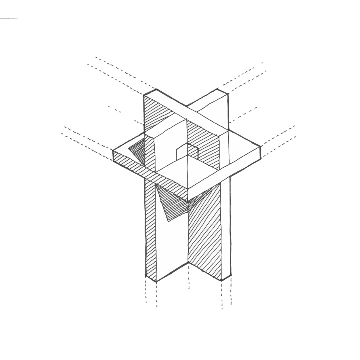 Interlocking structure atelier calitri