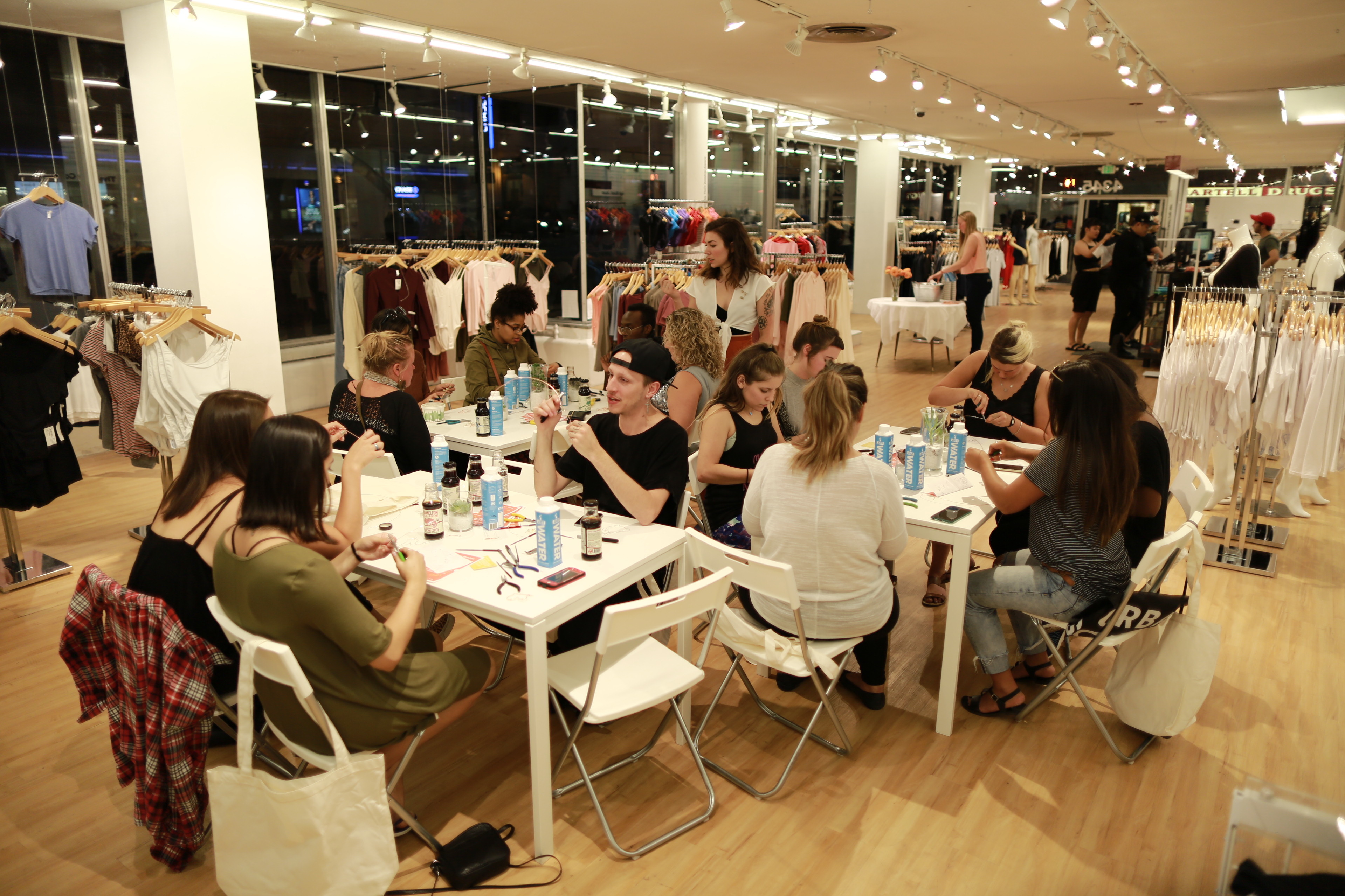 with American Apparel Lane Walkup