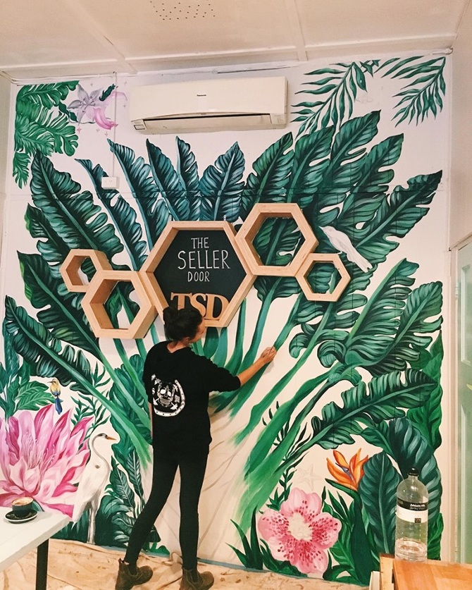 The Seller Door Brighton Nicky Create Mural Artist Adelaide