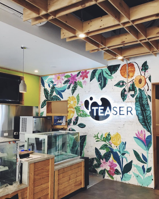 Teaser Adelaide Bubble Tea Mural Nicky Create Mural Artist Adelaide