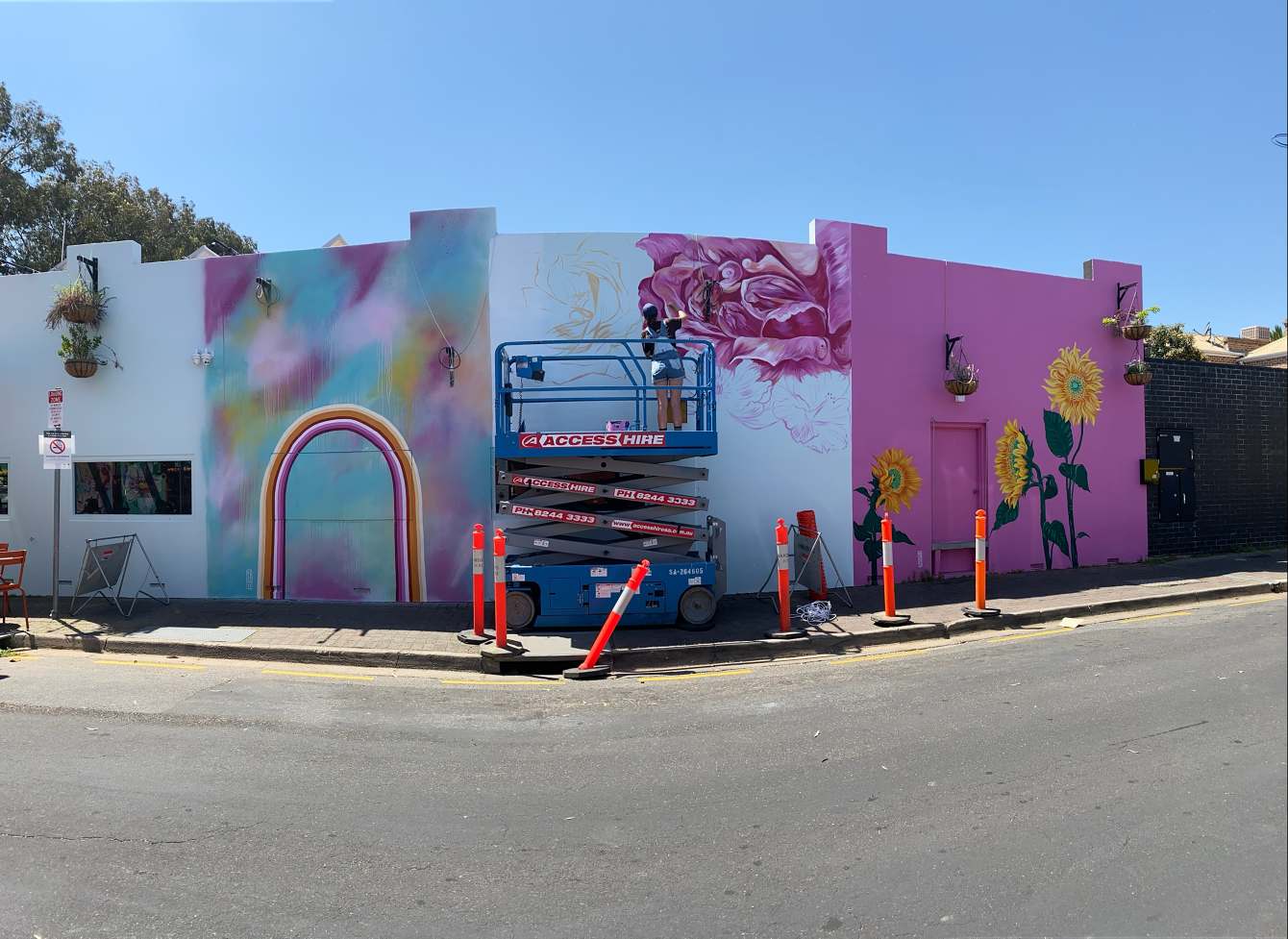 New Argo Wall Nicky Create Mural Artist Adelaide