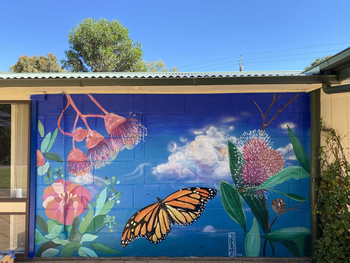Riverdell Spiritual Centre Nicky Create Mural Artist Adelaide