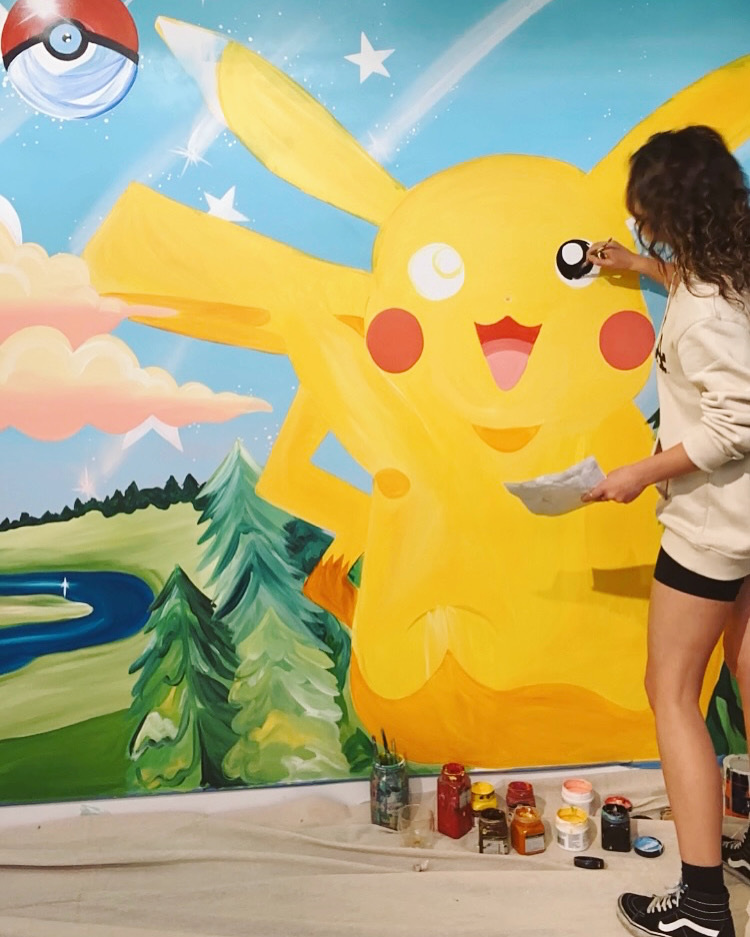 Pokemon Mural Nicky Create Mural Artist Adelaide