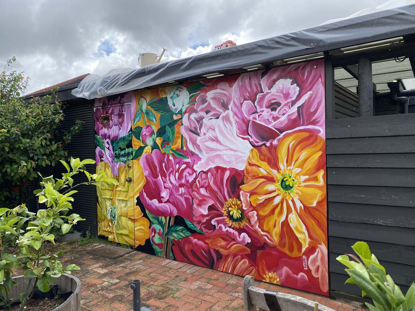 Custom Residential Mural Nicky Create Mural Artist Adelaide