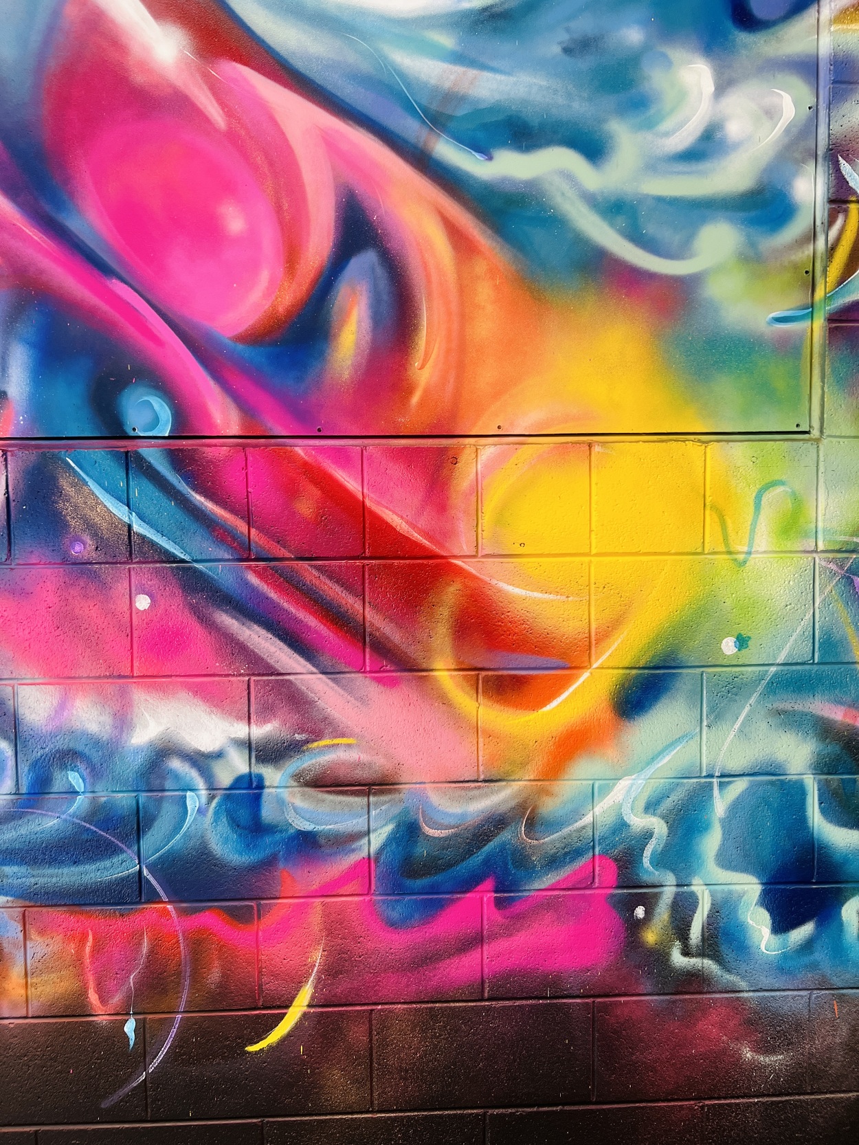 Abstract Mural - Nicky Create | Mural Artist Adelaide