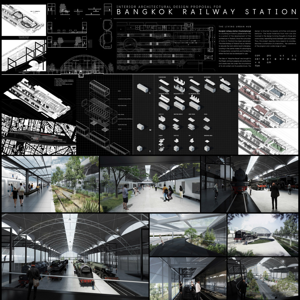 Transportation Centers 180 CU Interior Architecture Thesis 2016