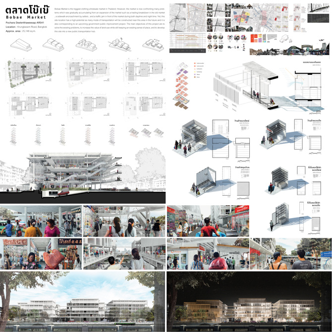 Market And Retails - 1:80 CU Architecture Thesis 2016