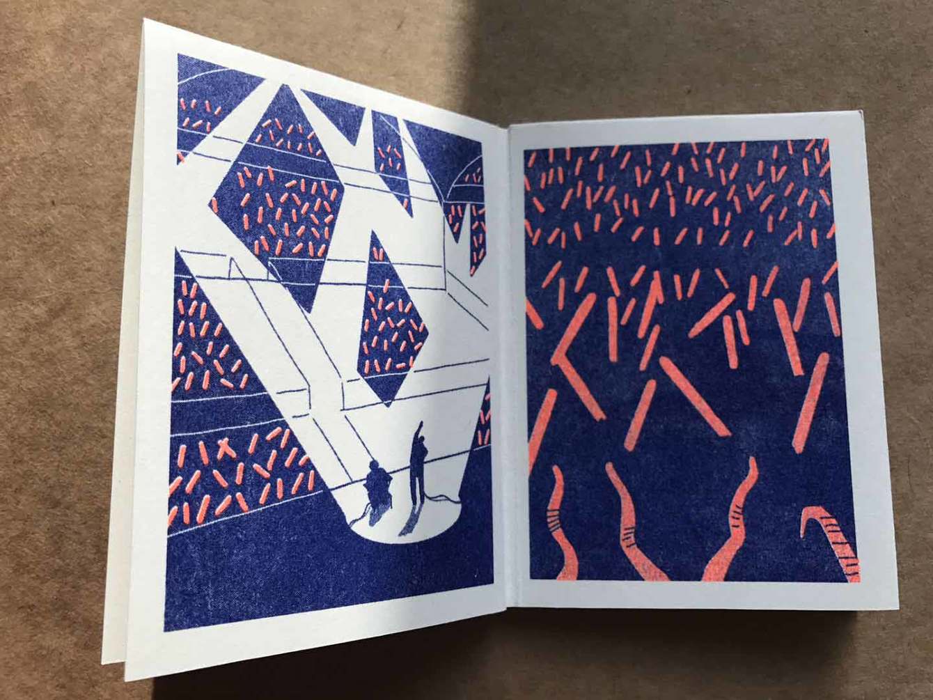 risograph zine - yifan