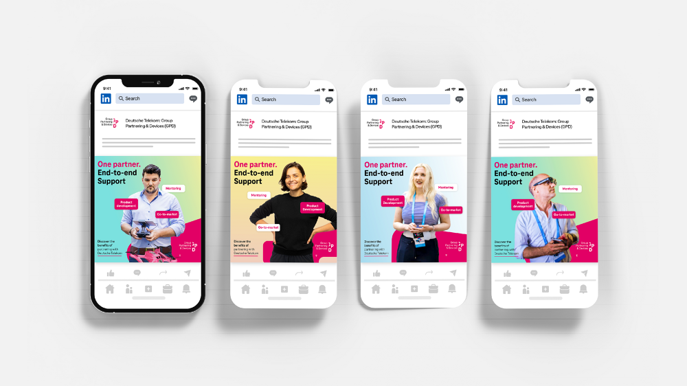 T-Mobile Global Partnering Devices - LinkedIn Posts - cerenbettemir