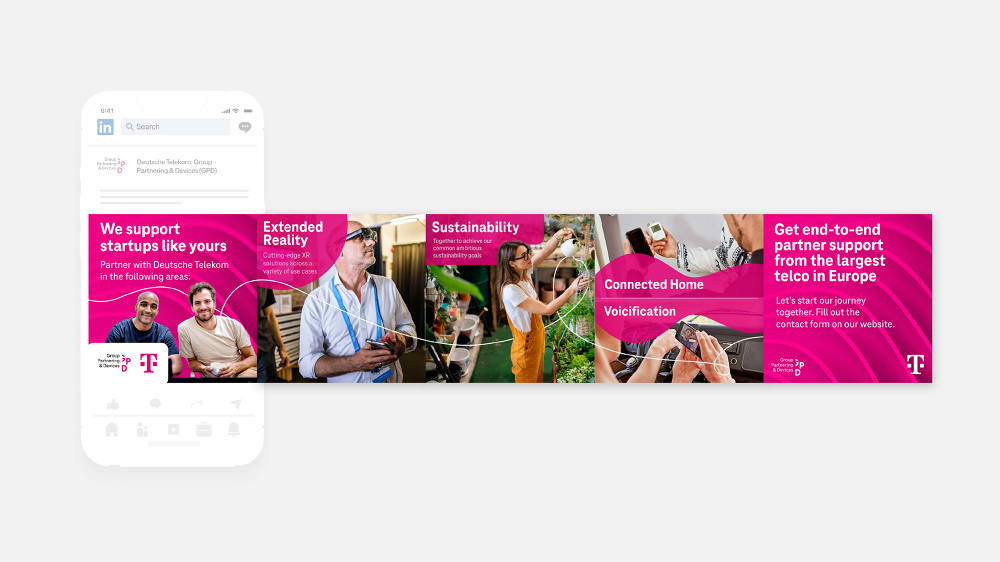T-Mobile Global Partnering Devices - LinkedIn Posts - cerenbettemir