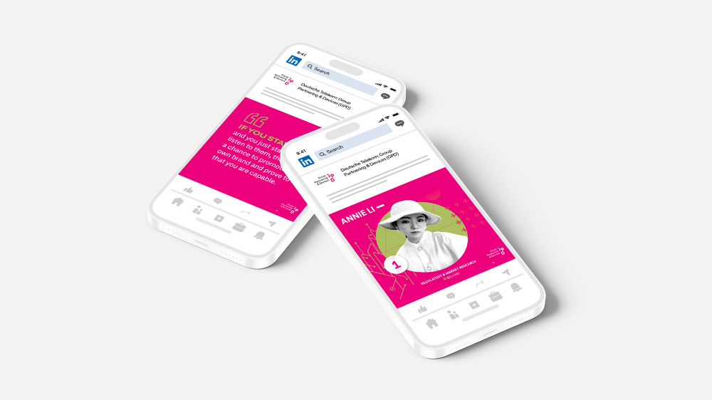 T-Mobile Global Partnering Devices - LinkedIn Posts - cerenbettemir