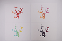 Dreams of Evenki People - Silk screen painting 2014-2017 - BugeChao