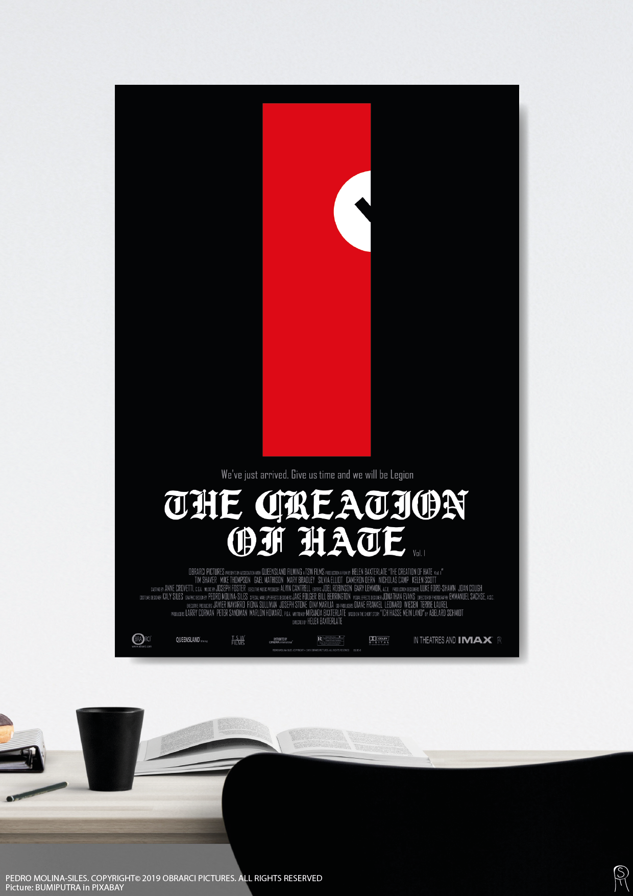The creation of hate. Vol. I - NO-MOVIE POSTERS © pedro molina-siles