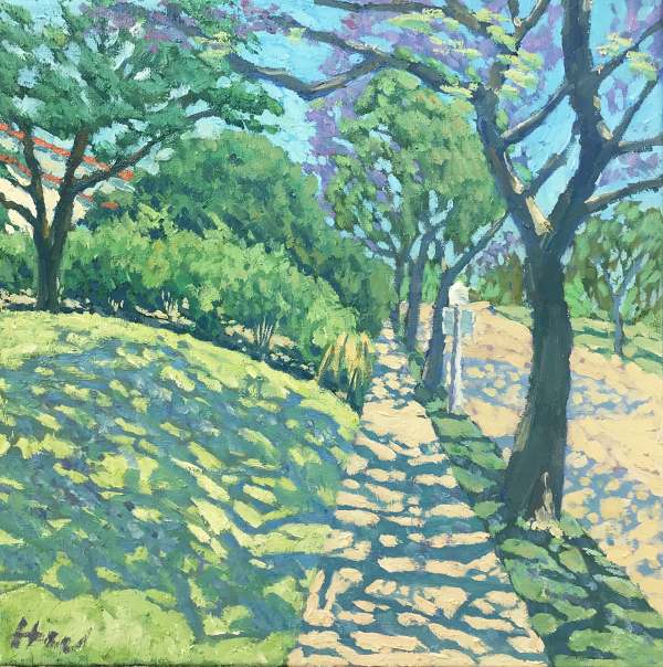 Jade Street (Sold) After Journey Original Art