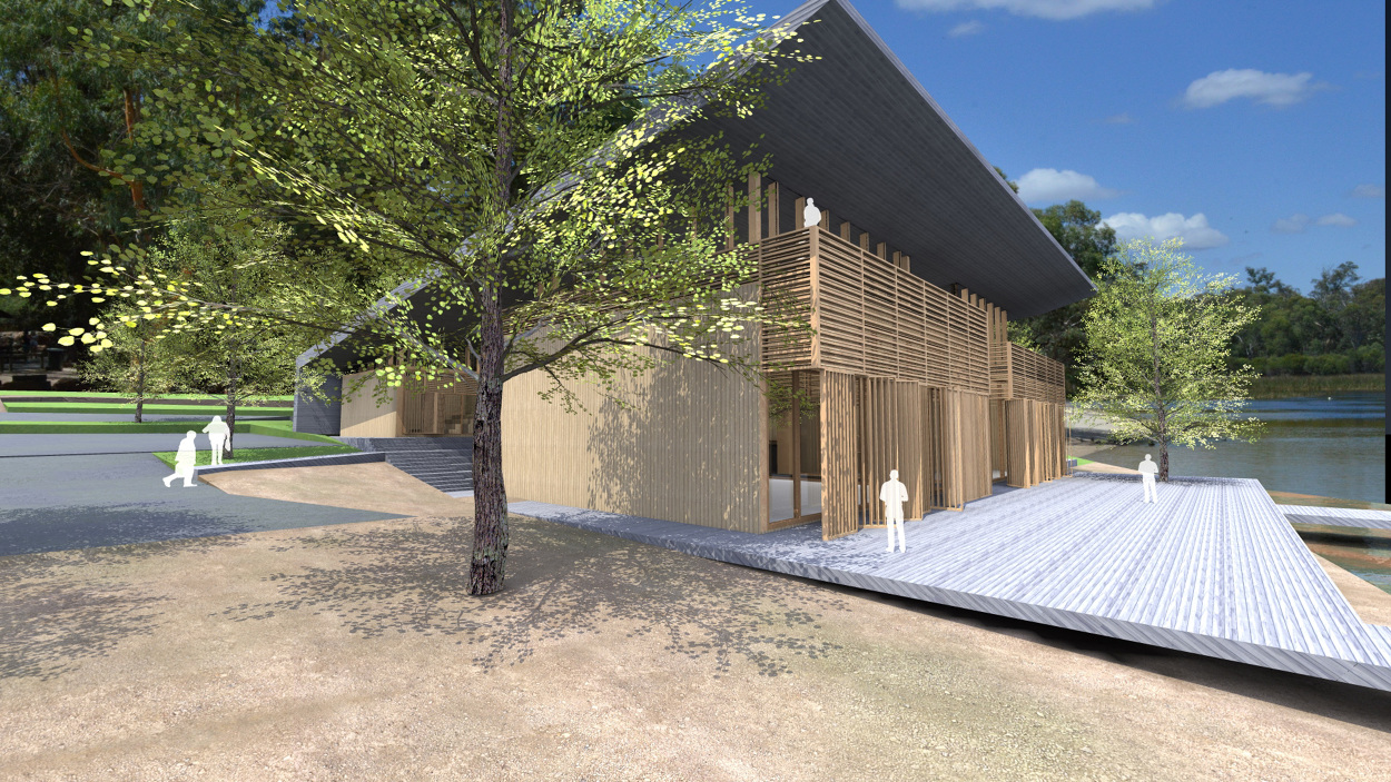 Picture of Lake Leschenaultia Recycled Arts Learning HUB - Architecture Portfolio ...