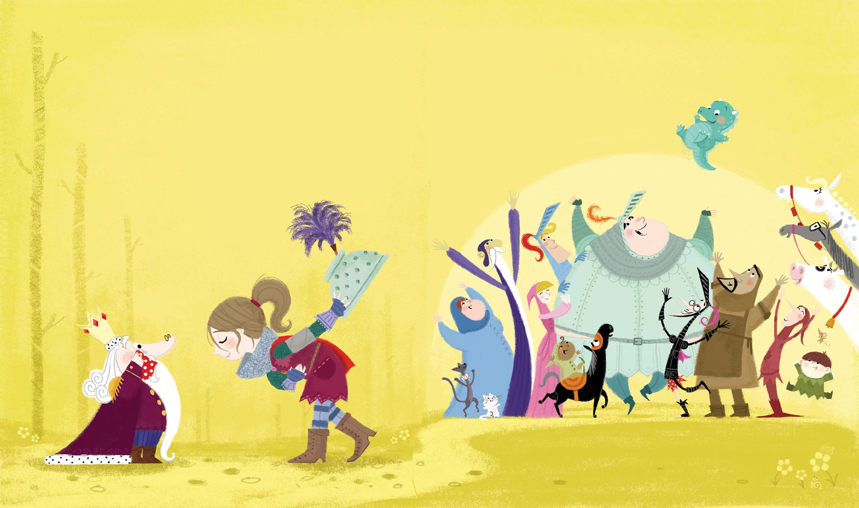 Princess Daisy and the Dragon and the Knights Steven