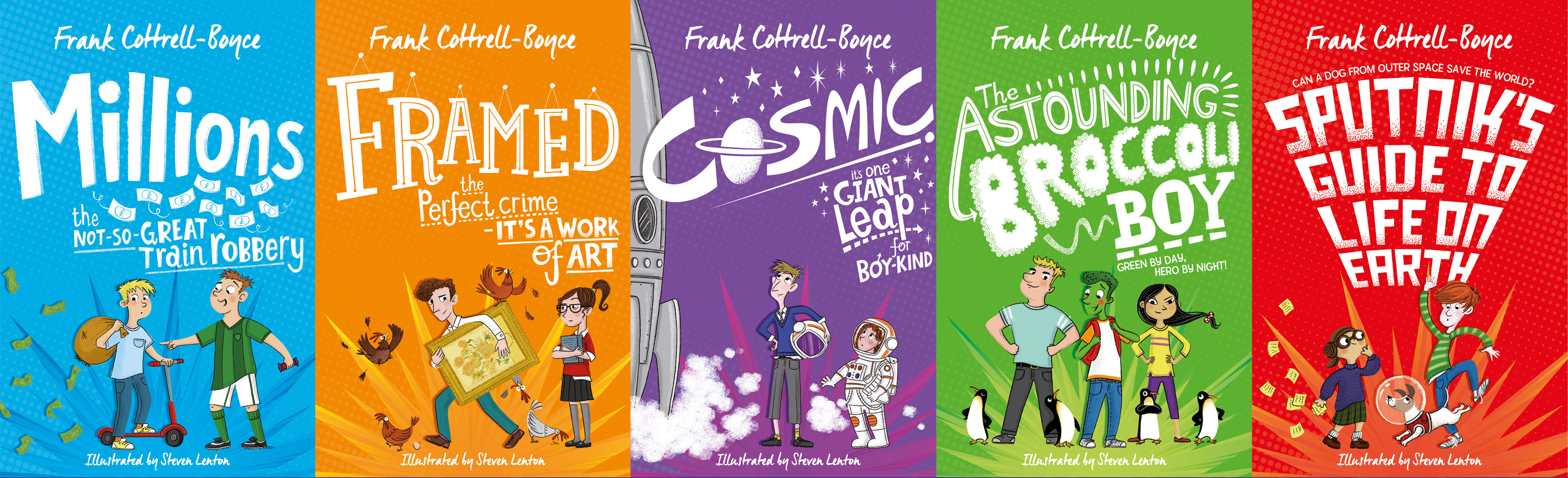 Frank Cottrell Boyce Millions Steven Lenton Illustration