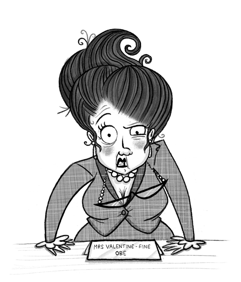 Head Kid Steven Lenton Illustration