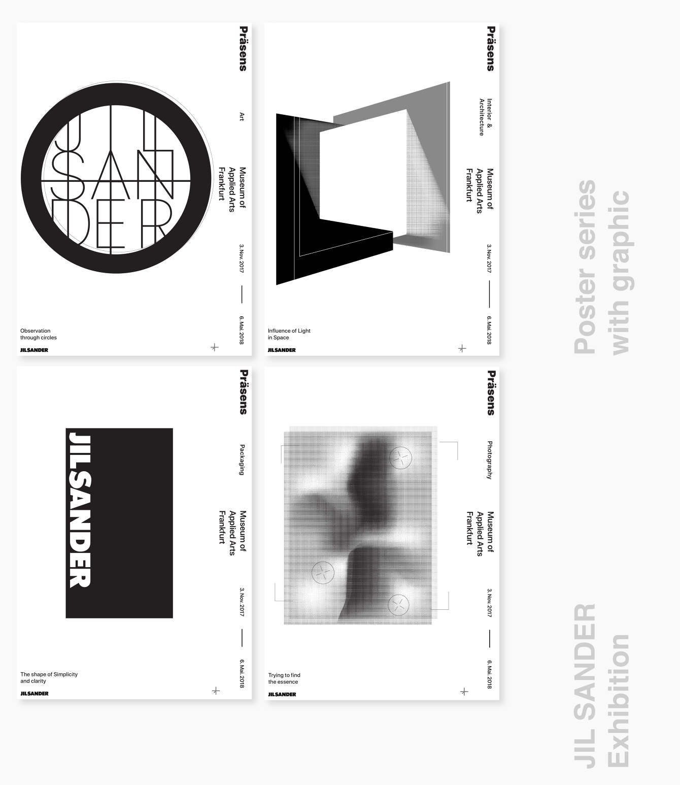 Jil sander poster project 2018 - IKJOO NA