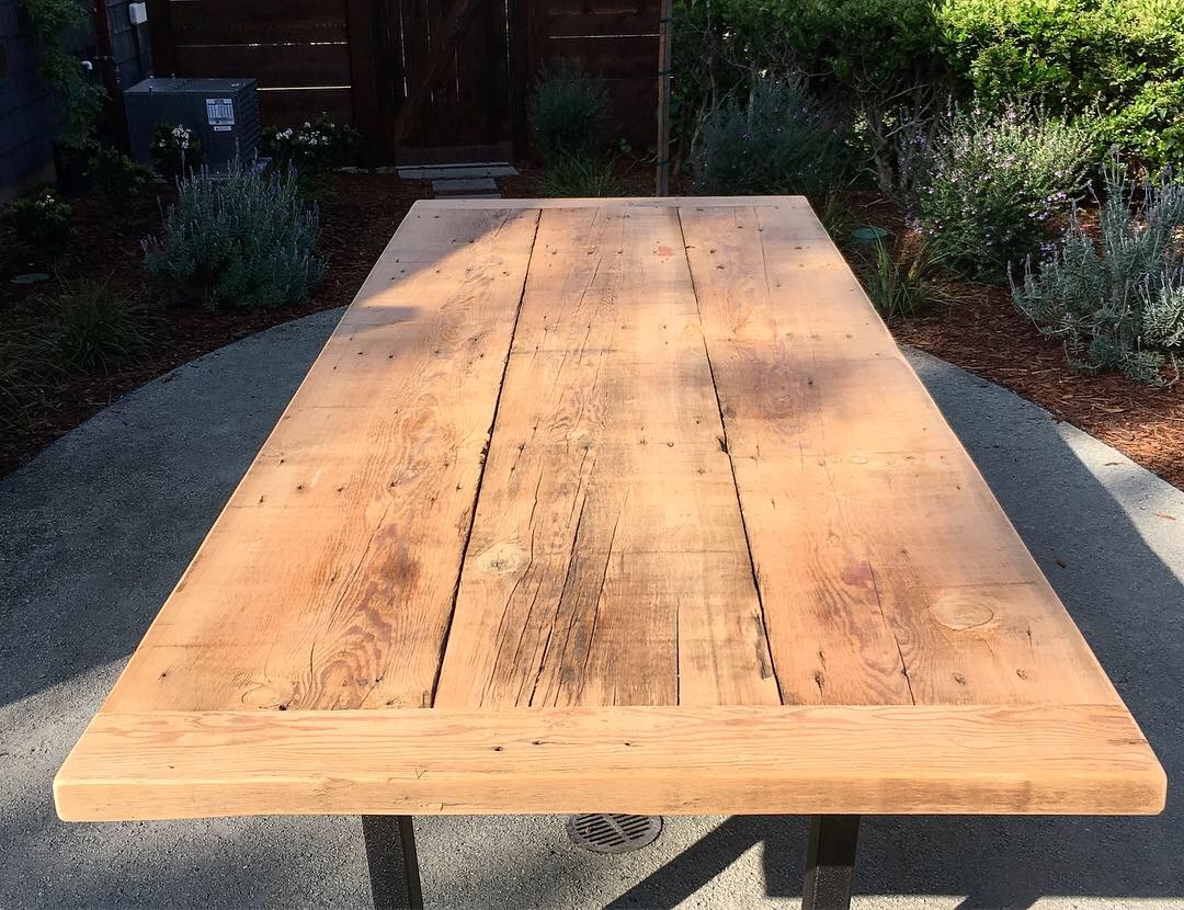 Vintage Outdoor Dining Table Gilbert Woodworks