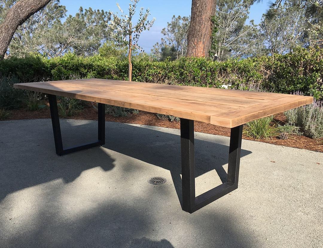 Vintage Outdoor Dining Table Gilbert Woodworks