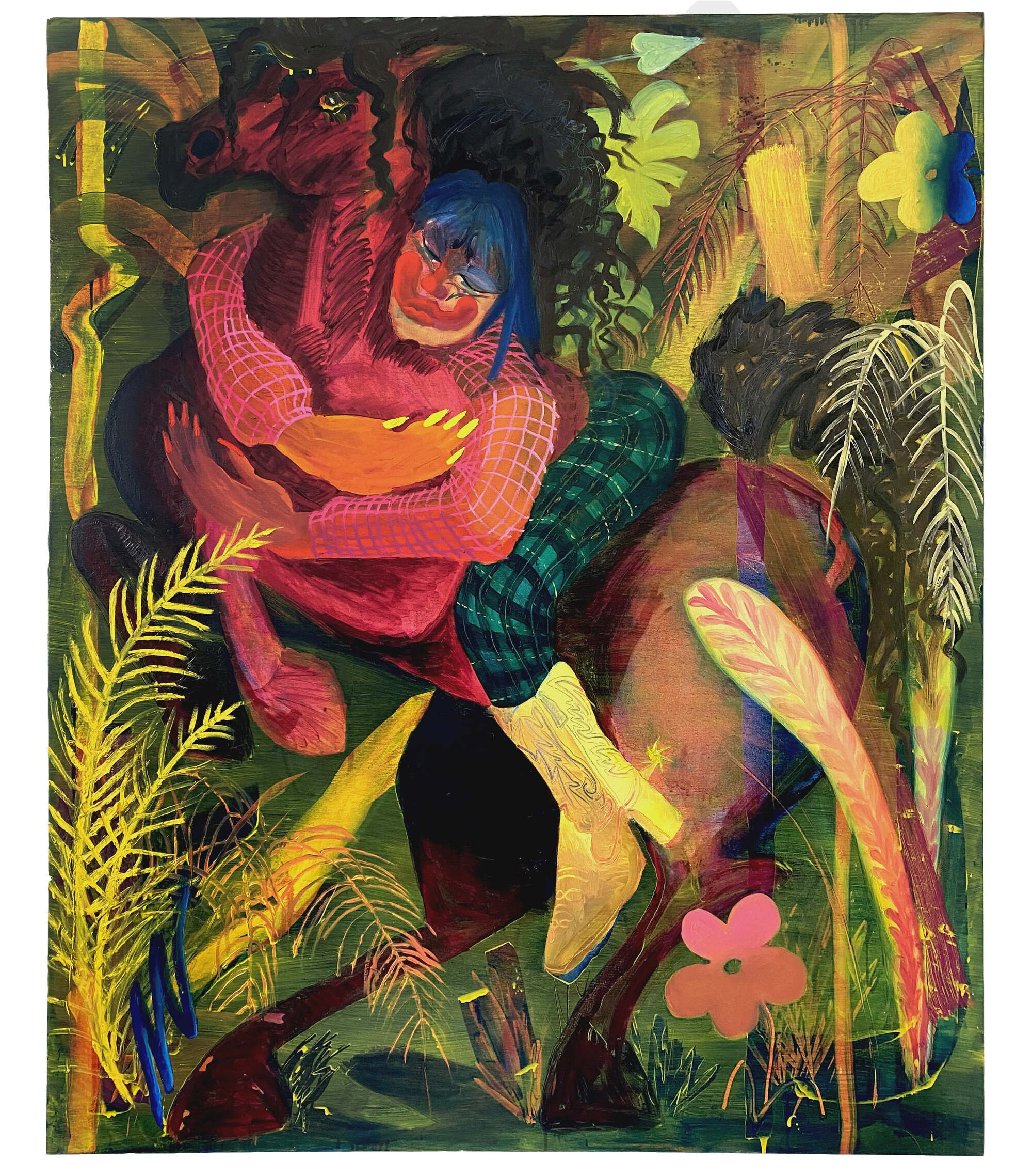 JUAN PALACIOS 1989年制作 絵画 JUAN PALACIOS 1989年制作 絵画