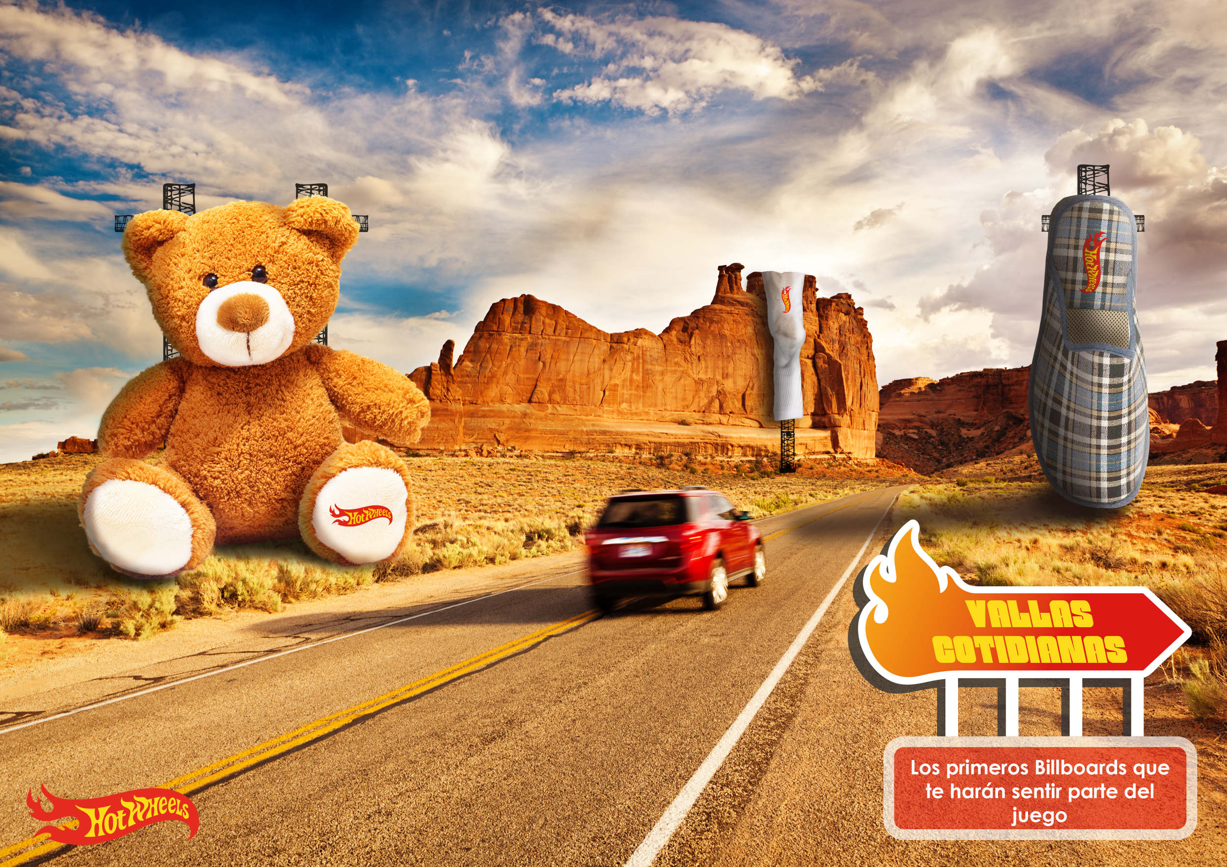 hot wheels teddy bear