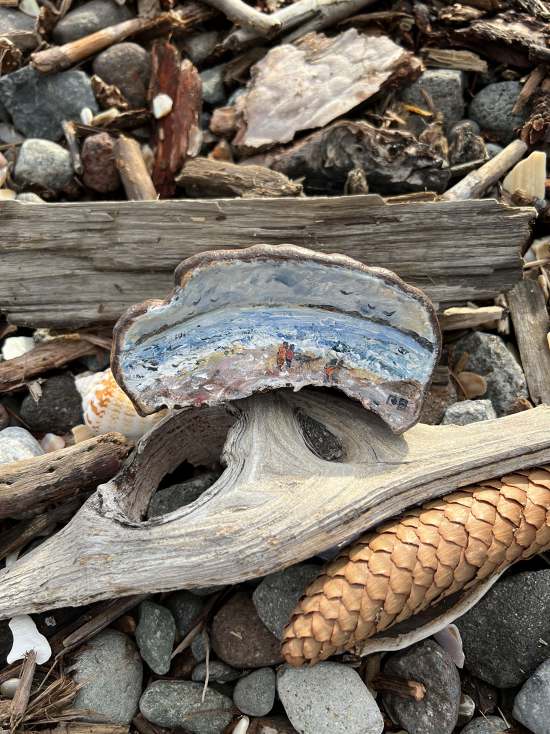 Beach Treasure No.10 'Rocks in front of beach' - Chris O. Bennett