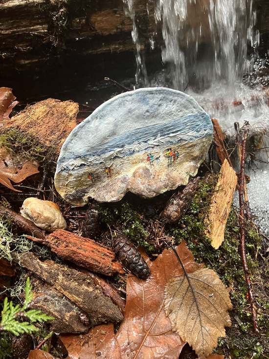 Beach Treasure No.10 'Rocks in front of beach' - Chris O. Bennett