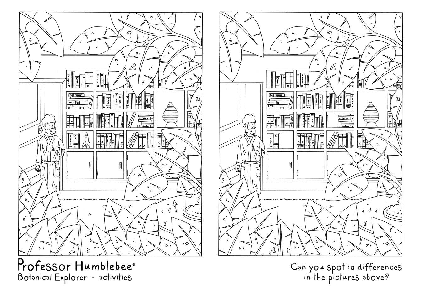 Spot The Difference Difficult Printable