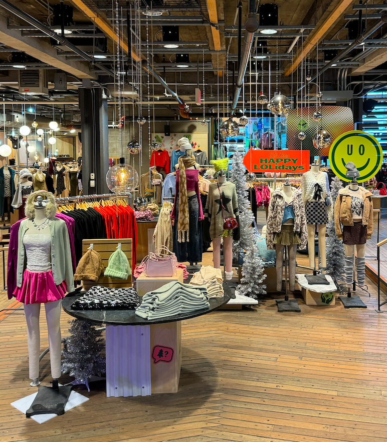 Retail Installations - Stephanie Tan Urban Outfitters Display