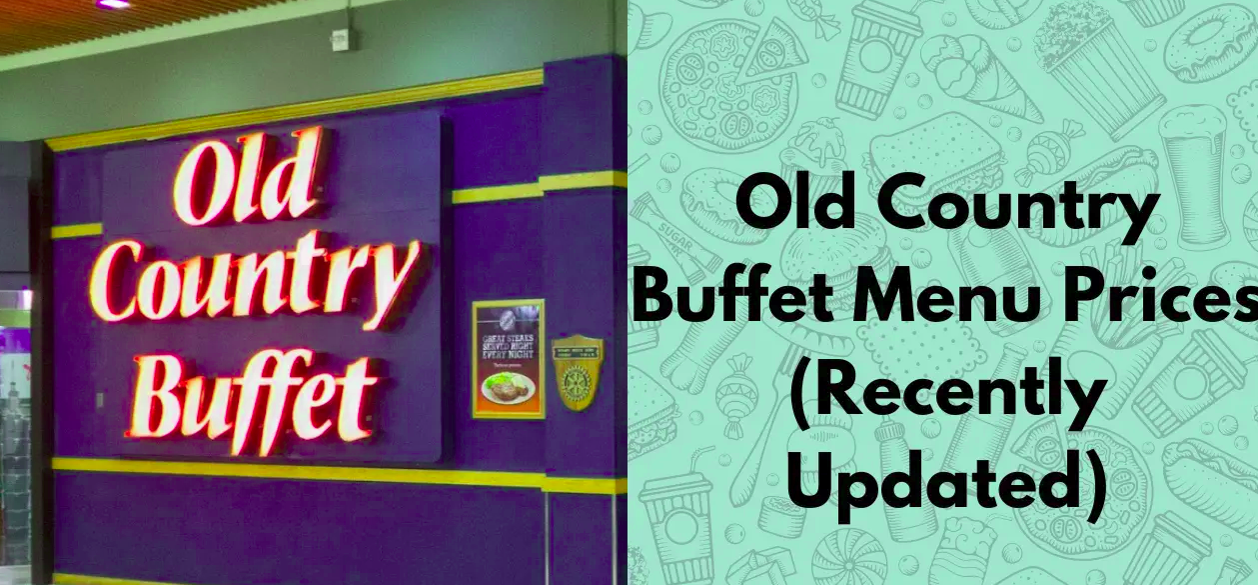 Old Country Buffet Menu - Cargo Magazine