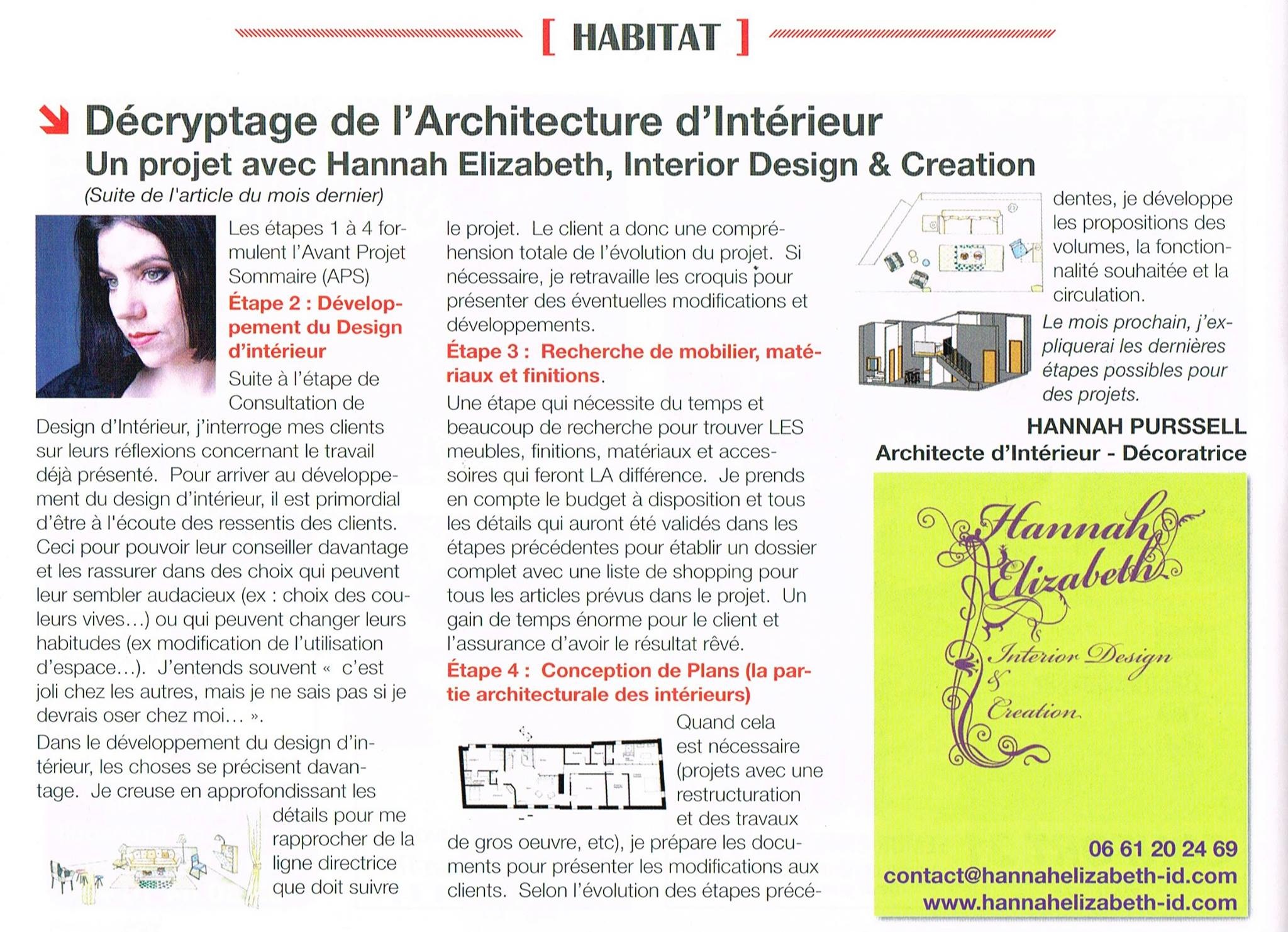 Articles de Presse - Architecte d'Intérieur & Décoratrice Dijon ...