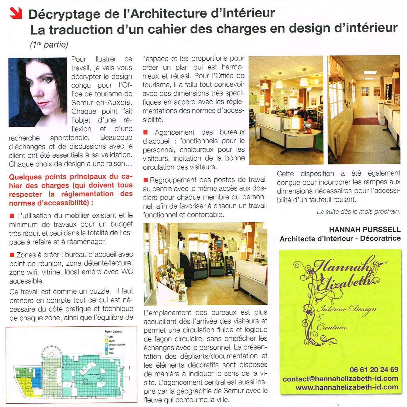Articles de Presse - Architecte d'Intérieur & Décoratrice Dijon ...