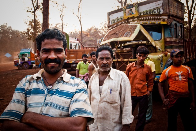 THE TRUCKDRIVERS OF INDIA