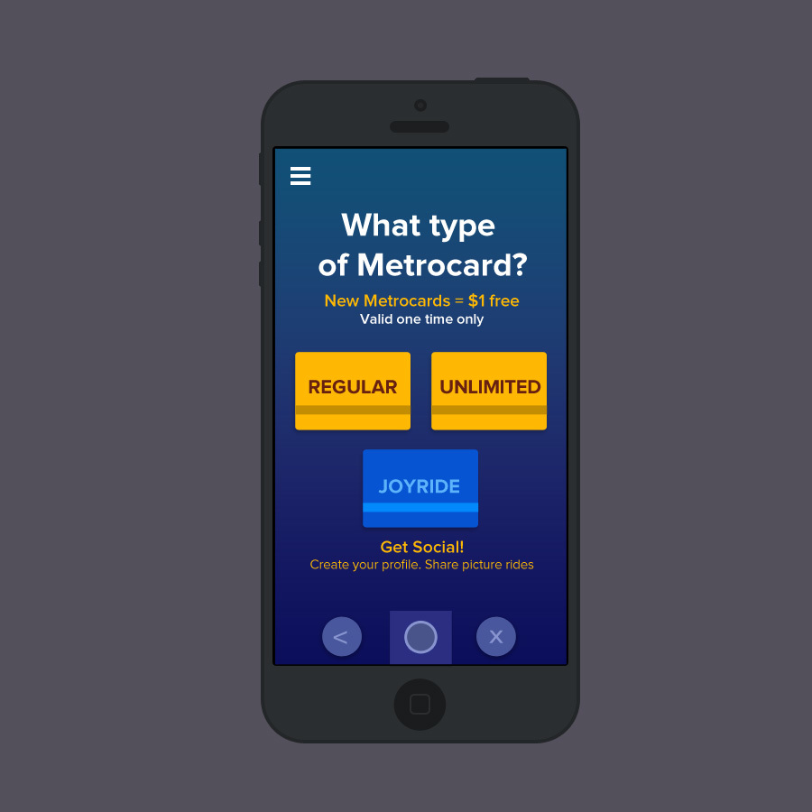 MetroCard Ride Mobile App FiNa_CreatiVe